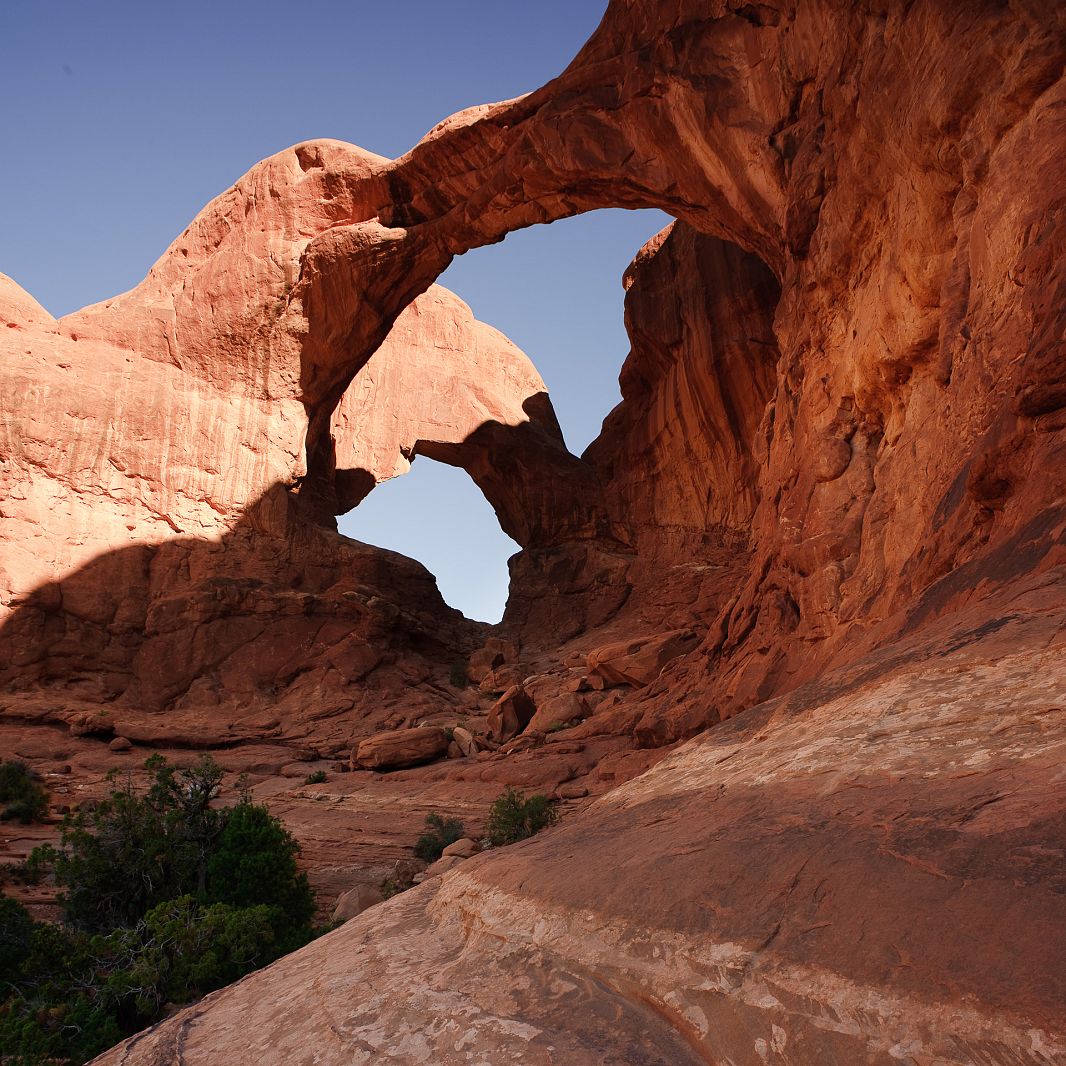 Double Arch, Arches NP, Utah, USA